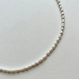 Recycled 08 - Rice Freshwater pearl necklace