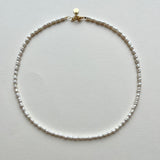 Recycled 09 - Rice Freshwater pearl necklace