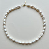 Recycled 14 - Freshwater pearl necklace